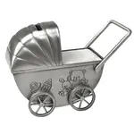 Russell Collection Money Bank - Pewter Finish Pram