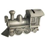 Russell Collection Money Bank - Pewter Finish Train
