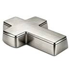 Russell Collection - Pewter Finish Cross Rosary Box