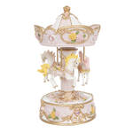 Russell Collection Resin Carousel - Les Artes with Music