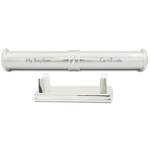 Russell Collection - Silver Plated My Baptism Certificate Holder with Stand