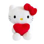 Hello Kitty and Friends Plush - Classic Eco Hello Kitty Heart Medium 16cm