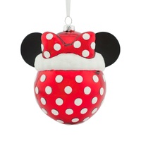 Hallmark Blown Glass Hanging Ornament - Disney Minnie Mouse