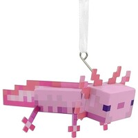 Hallmark Resin Hanging Ornament - Minecraft Axolotl