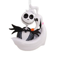 Hallmark Resin Hanging Ornament - Disney Jack Skellington and Zero