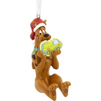 Hallmark Resin Hanging Ornament - Scooby Doo With Cookie