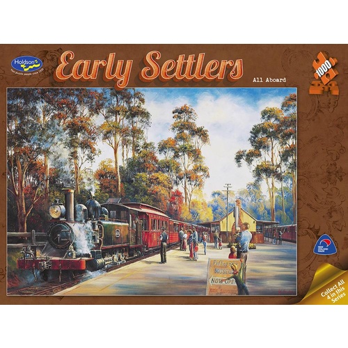 Holdson Early Settlers All Aboard Puzzle 1000 Pieces