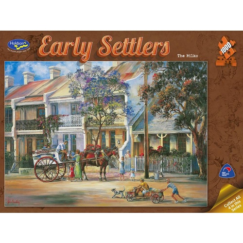 Holdson Early Settlers The Milko Puzzle 1000 Pieces