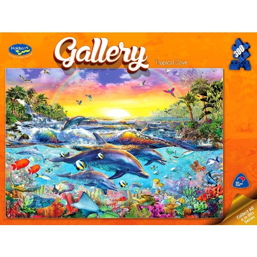Holdson Gallery Tropical Cove Puzzle 300 Pieces