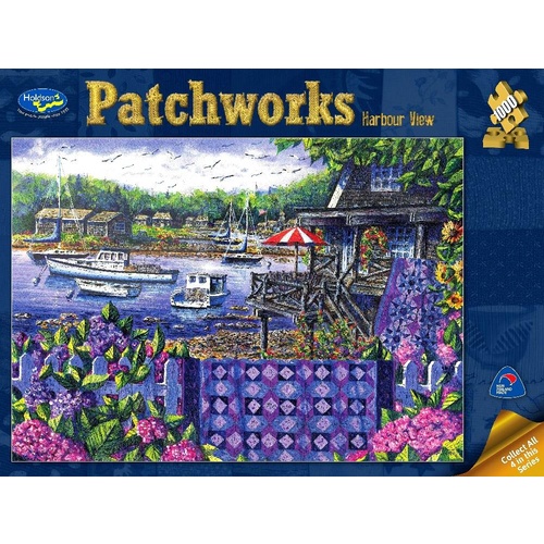 Holdson Patchworks Harbour View Puzzle 1000 Pieces