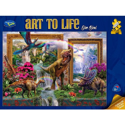 Holdson Art To Life Dino Blend Puzzle 1000 Pieces