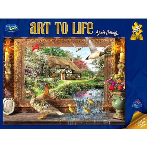 Holdson Art To Life Ducks Crossing Puzzle 1000 Pieces