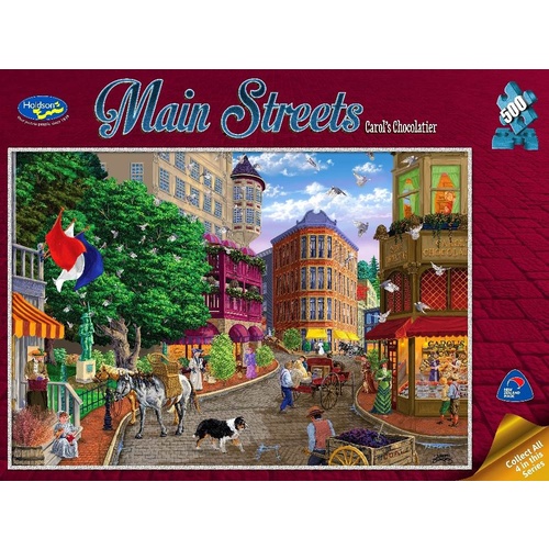 Holdson Main Streets Carol's Chocolatier Puzzle 500 Pieces
