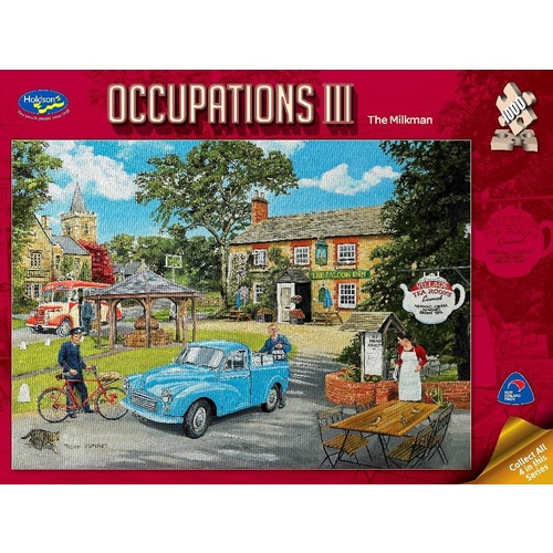 Holdson Occupations 3 The Milkman Puzzle 1000 Pieces