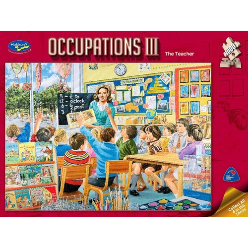 Holdson Occupations 3 The Teacher Puzzle 1000 Pieces
