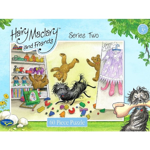 Holdson Hairy Maclary And Friends Series Two Puzzle - Toyshop Tumble 60 Pieces