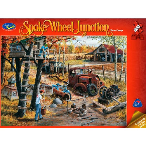 Holdson Spoke Wheel Junction Base Camp Puzzle 1000 Pieces