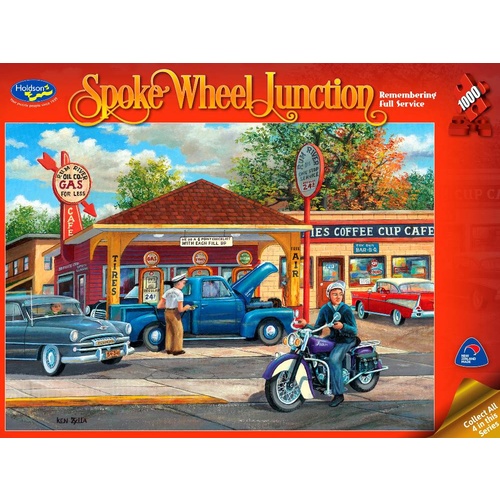 Holdson Spoke Wheel Junction Remembering Full Service Puzzle 1000 Pieces