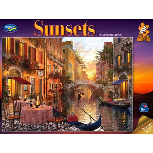 Holdson Sunsets The Venetian Sunset Puzzle 1000 Pieces