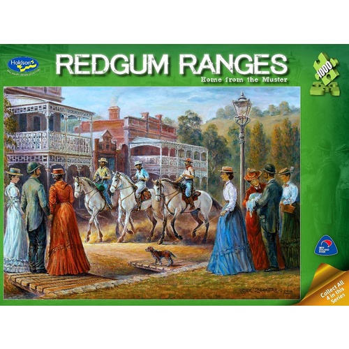 Holdson Redgum Ranges Home From The Muster Puzzle 1000 Pieces