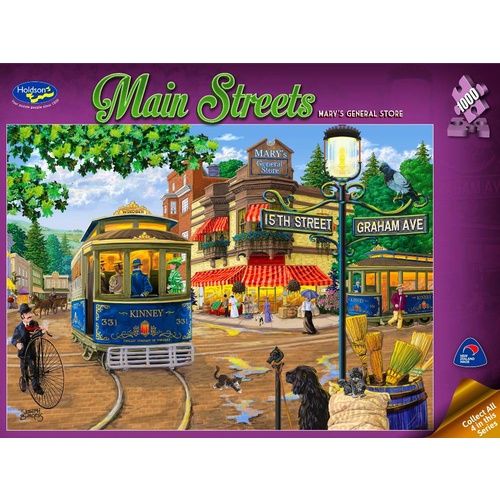 Holdson Main Streets Mary's General Store Puzzle 1000 Pieces