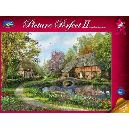 Holdson Picture Perfect II Meadow Cottage Puzzle 1000 Pieces