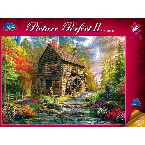 Holdson Picture Perfect II Mill Cottage Puzzle 1000 Pieces