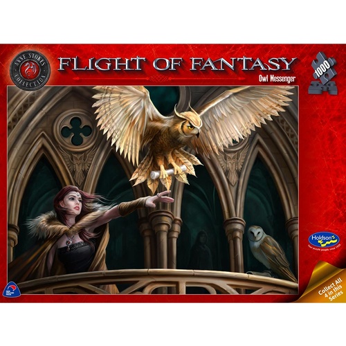 Holdson Puzzle 1000pc - Flight of Fantasy - Owl Messenger
