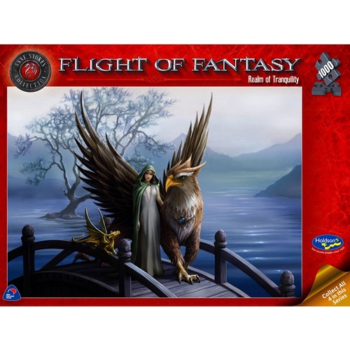Holdson Puzzle 1000pc - Flight of Fantasy - Realm of Tranquillity