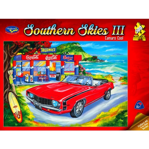 Holdson Southern Skies III Cool Camaro Puzzle 500 Pieces