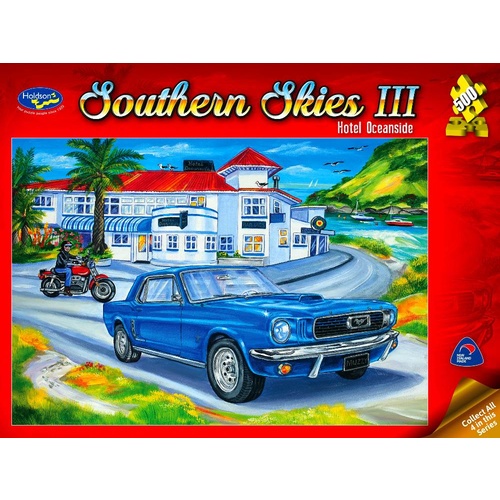 Holdson Southern Skies III Hotel Oceanside Puzzle 500 Pieces