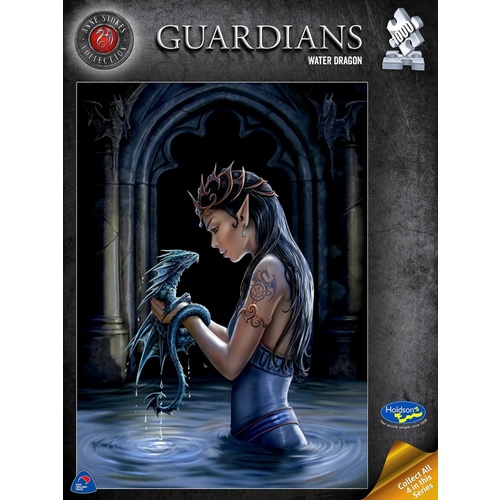 Holdson Puzzle 1000pc - Guardians - Water Dragon