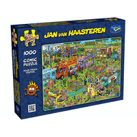 Jan Van Haasteren Puzzle 1000pc - Food Truck Festival