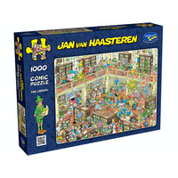 Jan Van Haasteren Puzzle 1000pc - The Library