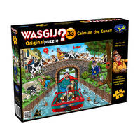 Wasgij? Puzzle 1000pc - Original 33 - Calm Canal Puzzle