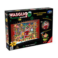 Wasgij? Puzzle 1000pc - Christmas 15 - Santa's Unexpected Delivery