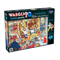 Wasgij? Puzzle 500pc XL - Retro Mystery 2 - Stop the Clock!