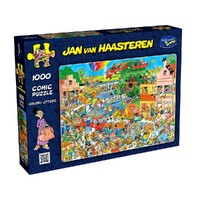 Jan Van Haasteren Puzzle 1000pc - Holiday Jitters