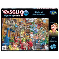 Wasgij? Puzzle 1000pc - Mystery 24 - Blight At The Museum