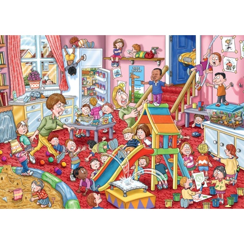 Wasgij? Puzzle 1000pc - Mystery 11- Childcare!