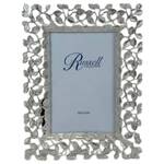Russell Collection Frame - Silver Leaf 4x6in