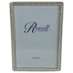 Russell Collection Frame - Silver Rope 4x6in