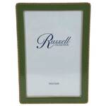 Russell Collection Frame - Olive & Gold Tone Beaded Frame 4x6in