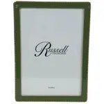 Russell Collection Frame - Olive & Gold Tone Beaded Frame 5x7in