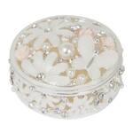 Russell Collection - Epoxy Roses and Butterfly Trinket Box