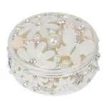 Russell Collection - Epoxy Roses and Butterfly Trinket Box