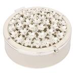 Russell Collection - Epoxy Embossed Flowers Trinket Box