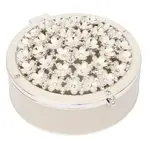 Russell Collection - Epoxy Embossed Flowers Trinket Box