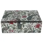 Russell Collection - Peacock Glass Jewellery Box