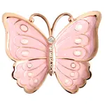 Russell Collection - Epoxy Pink Butterfly Trinket Tray
